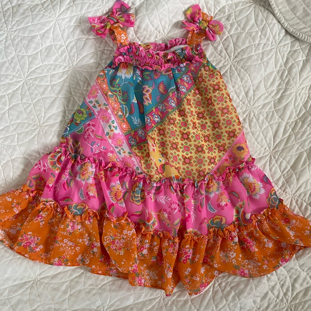 💙3FOR$10! 3T Patchwork Dress